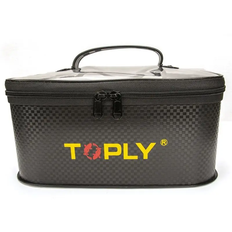 

Oct.134 3 Pack Thickened Portable Fish Box Large Capacity Square Storage Bag for Lure Outdoor Fishing Pack Set