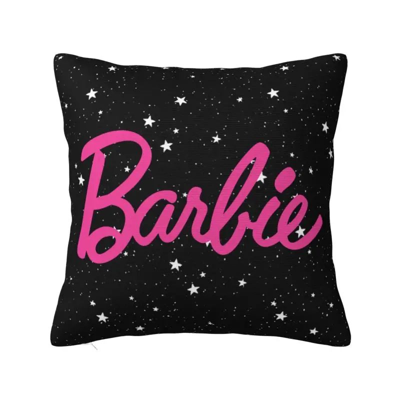 

Luxury Barbie Cushion Covers 45x45cm Soft Throw Pillow Case for Sofa Car Square Pillowcase Living Room Decoration