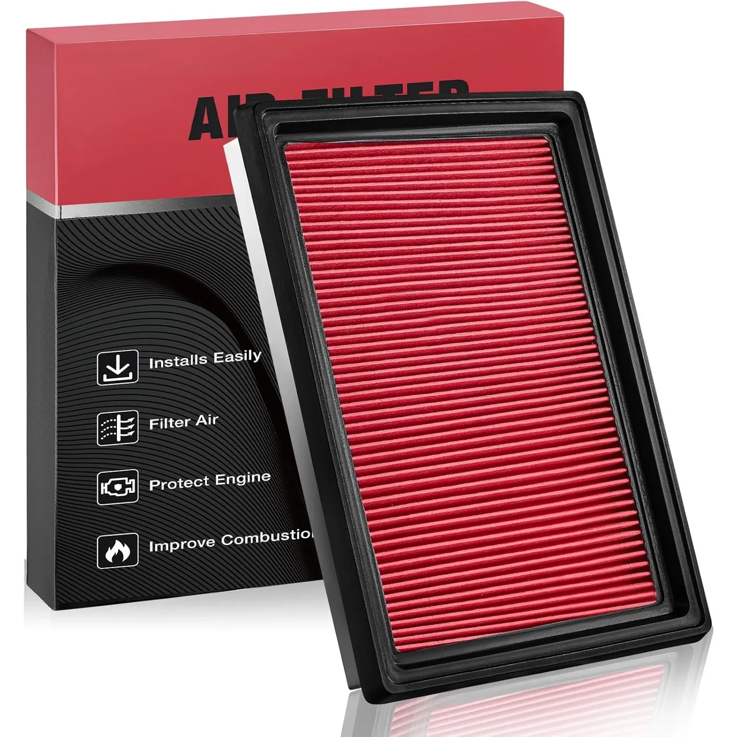 

Воздушный фильтр двигателя OE CA6900 подходит для Nissan Rogue Sentra 300ZX Juke Tiida и Infinit FX35 FX37 FX50 M56 Q50 Q60 Q70 Q70L QX70