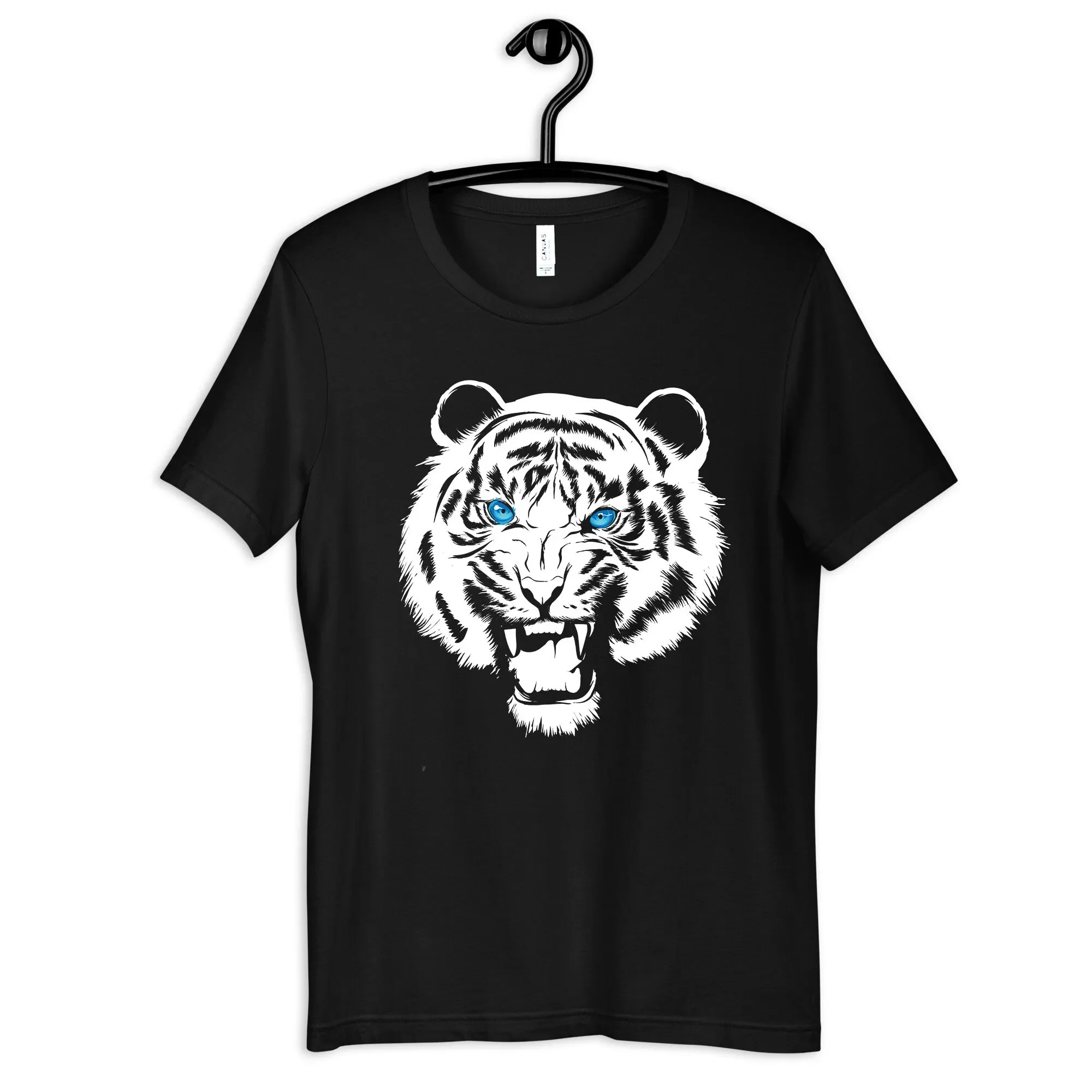 Camiseta de manga larga de tigre para mujer y niño pequeño