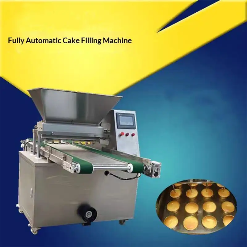 Industrial Commercial Electric Biscuit Cup Pastry Automatic Cupcake Maker Cake Batter Filling Depositor Machine