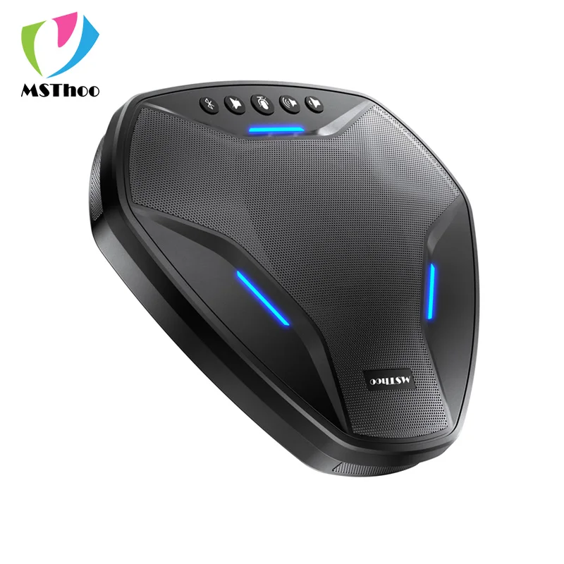 360° Omnidirectional Microphone USB Speakerphone/Bluetooth Type-C Interface Audio Conference System for Conferencing