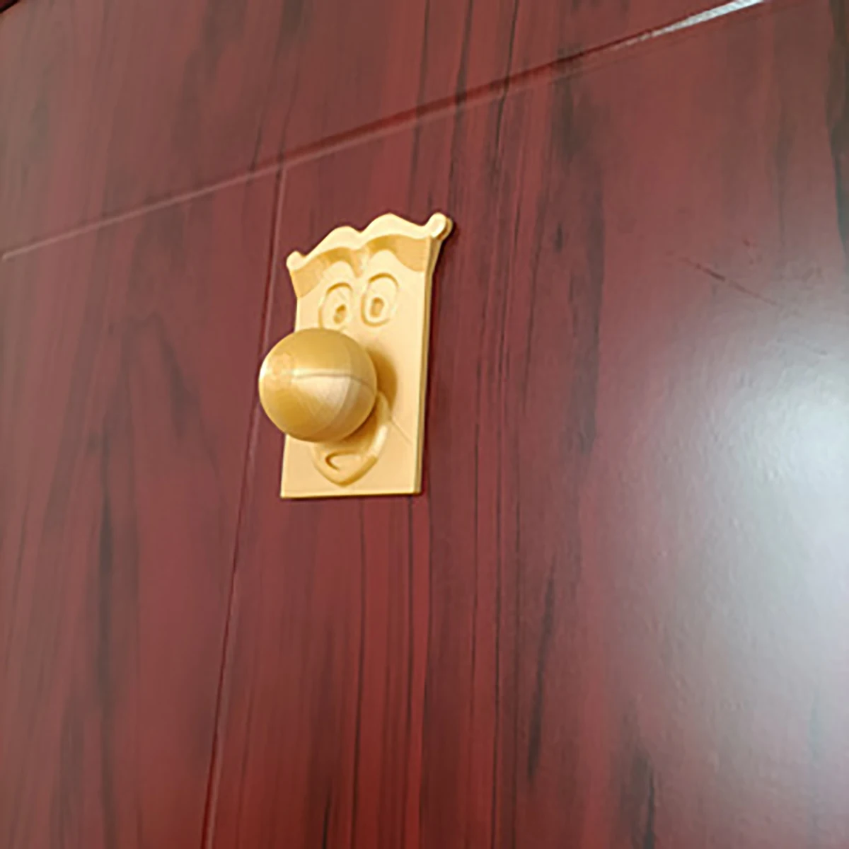 خطاف وجه كرتوني إبداعي عبر الحدود، ديكور منزلي ممتع، مناسب لسيناريوهات تخزين الملابس والحقائب