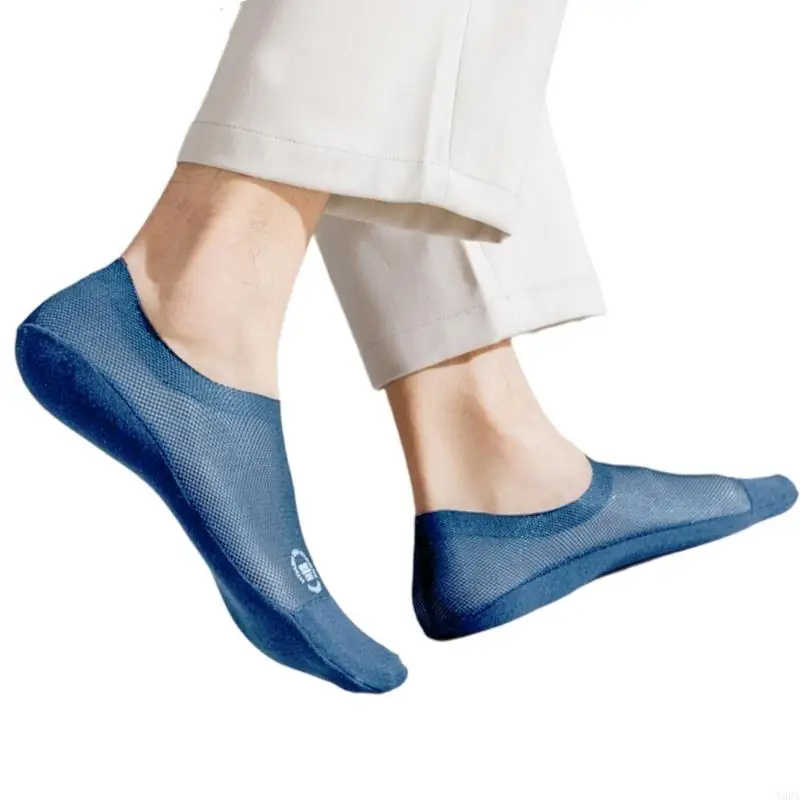 y88a men men's no show socks mesh socks antis slip slip غير مرئي الجوارب الجوارب المنخفضة المقطوعة