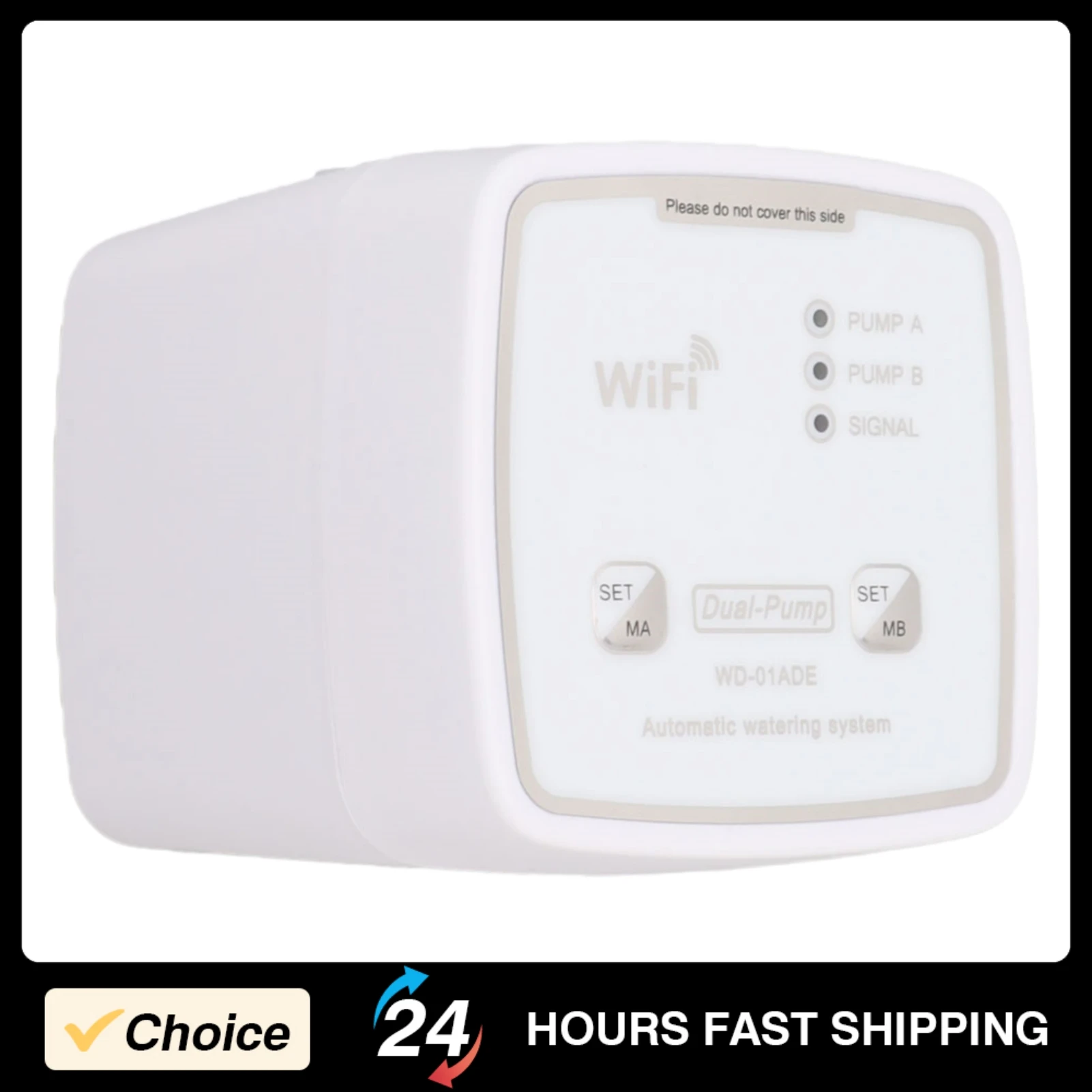 

Комплект капельного орошения Wi-Fi, интеллектуальное устройство для полива, двойной насос, автоматическая система полива с таймером, садовый инструмент, дистанционное управление через приложение