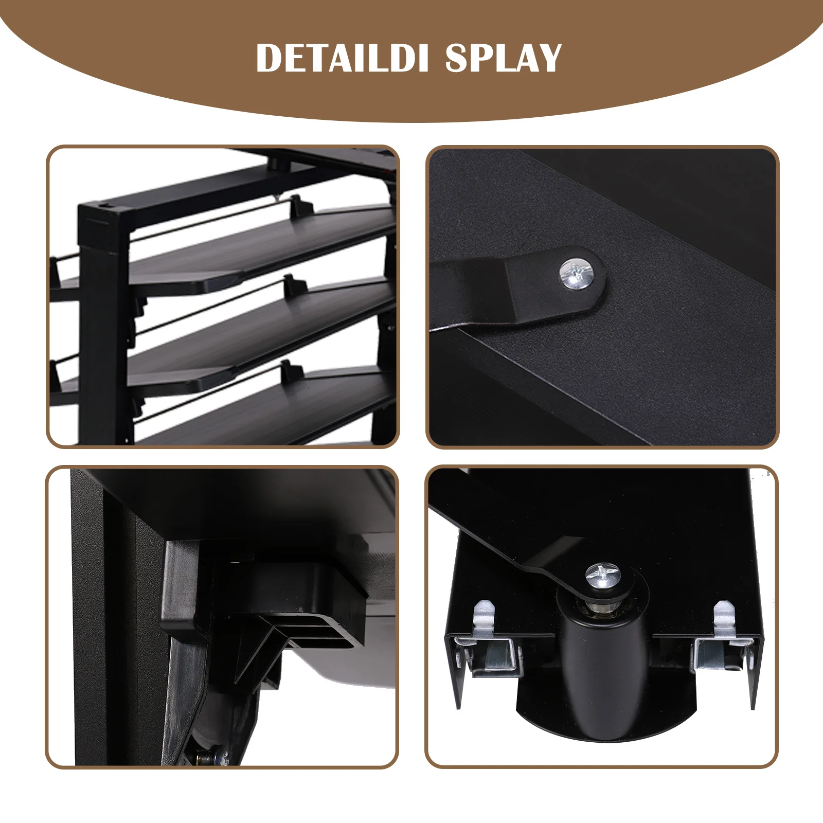 

Pull-Out 4 Tier Revolving Shoe Rack Telescopic Shoe Rack Adjustable Height Space Saving Retractable for Entrances Living Rooms