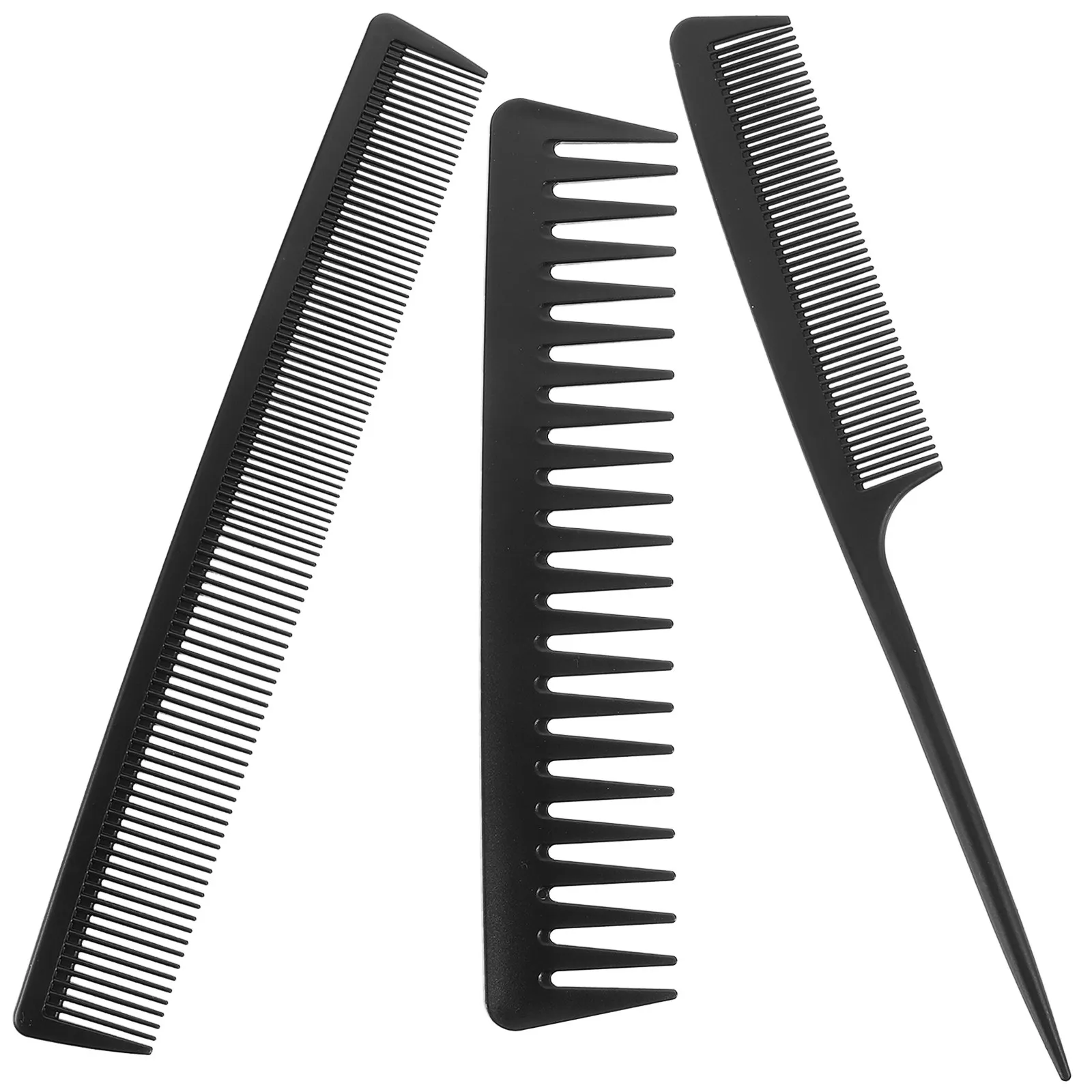 

Набор из 1 расчески с широкими зубьями, пластиковые расчески для распутывания и укладки волос, инструмент для гладких волос, для домашнего и уличного использования, парикмахерская расческа для женщин
