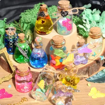 The magic Potion Combination Set Can Be DIY Handmade for Holiday Gift Giving. It Is a Favorite Gift for Boys and Girls