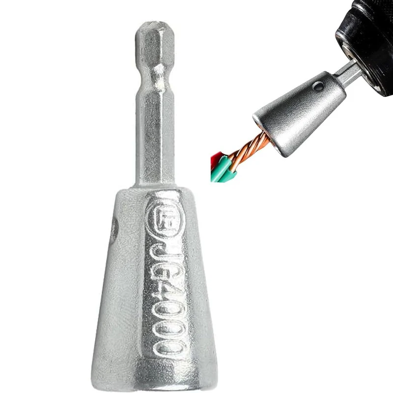 1/2Pcs Wire Twisting Tool Quickly Twister Electrician Artifact for Power Drill Drivers Twisted Connector Cable Device Multi-tool