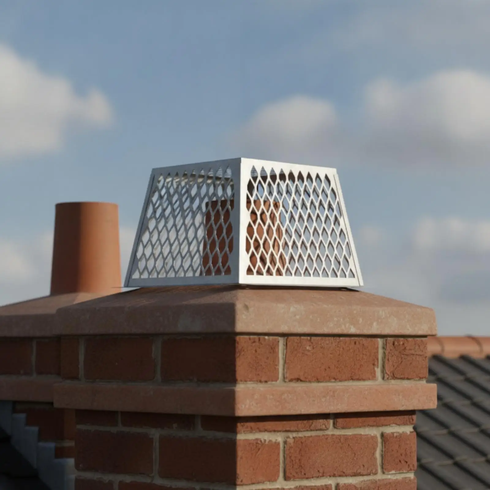 Stainless Steel Dryer Vent Bird Cover Outdoor Exhaust Grille Guard for Wall Duct Animal Proof Protector
