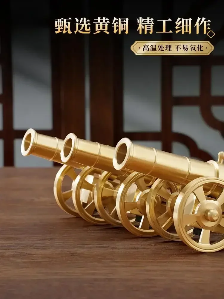 

Cross borderCross borderBrass Cannon Can Be Shot Thickened Italian Model Toy Mini Small Steel Firecrackers