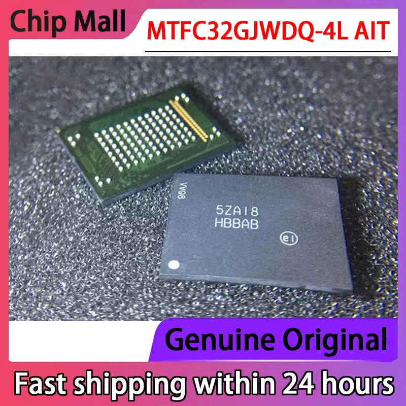 

Новый MTFC32GJWDQ-4L AIT FBGA100 HBBAB EMMC 32 ГБ автомобильный чип оперативной памяти на складе