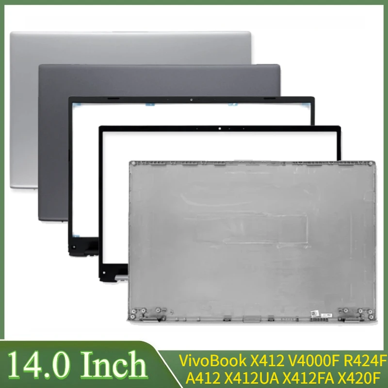 

14 "пластик для VivoBook X412 V4000F R424F A412 X412UA X412FA X420F ЖК-экран ноутбука задняя крышка передняя панель петли