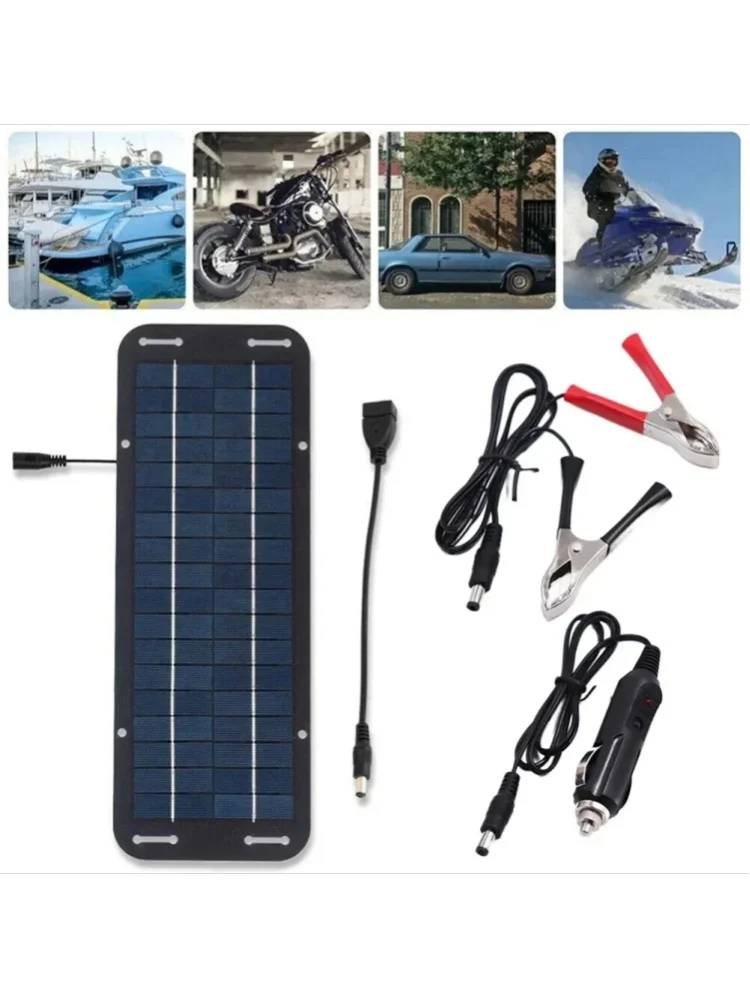 Photovoltaik-Solarmodul 12-Volt-Erhaltungsladegerät für Wohnmobile, Wohnwagen, Boote, Ladesystem für Häuser