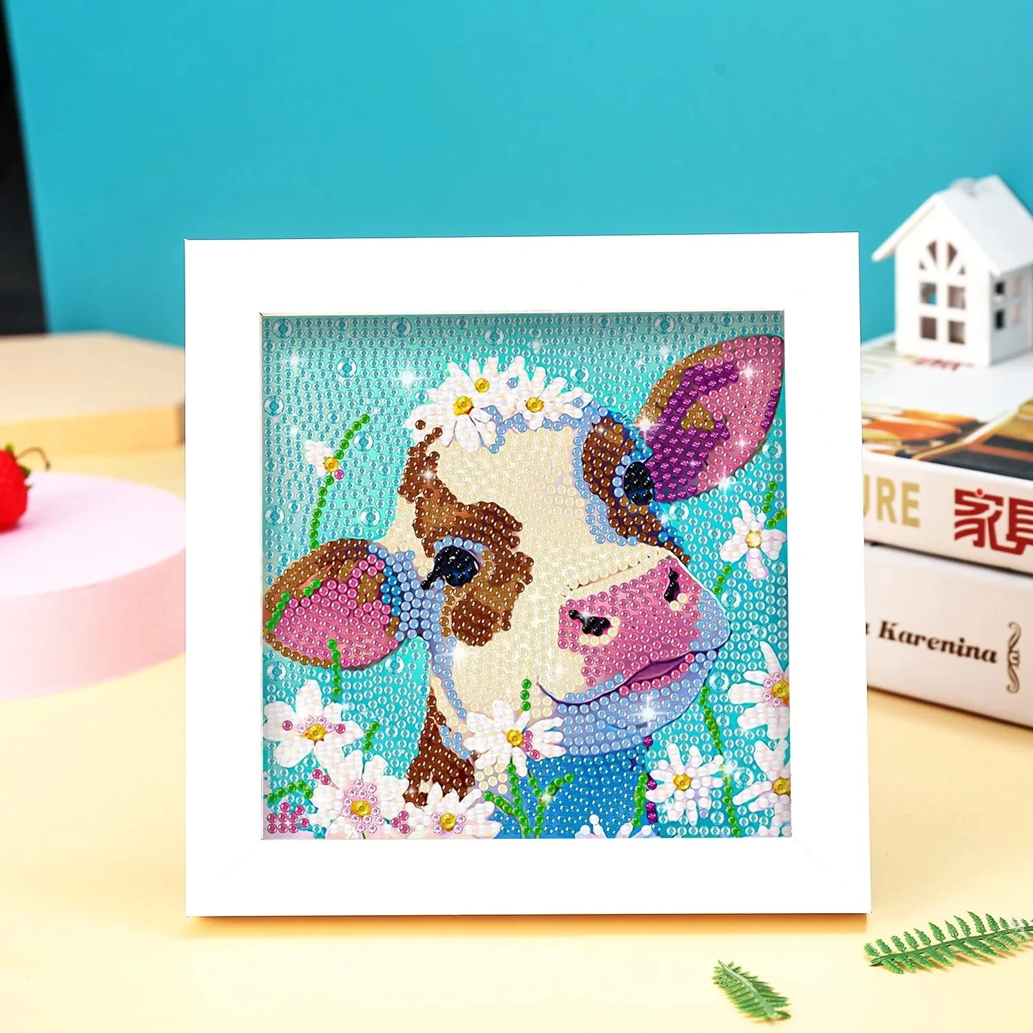 Rotating Diamond Cartoon Cartoon Crystal Diamond Stickers DIY Art Kit – BLING QUEEN