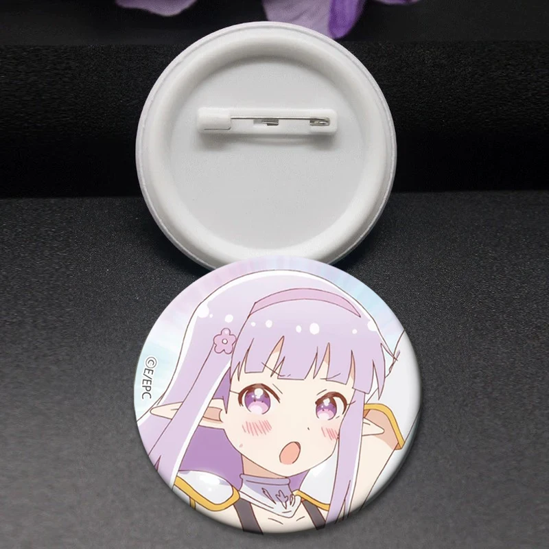 32/44/50/58 مللي متر أنيمي إندرو! دبابيس زر المفاجئة على تصميم دبابيس حقيبة الموضة اليومية الديكور شارات هدايا مثالية للأصدقاء #3