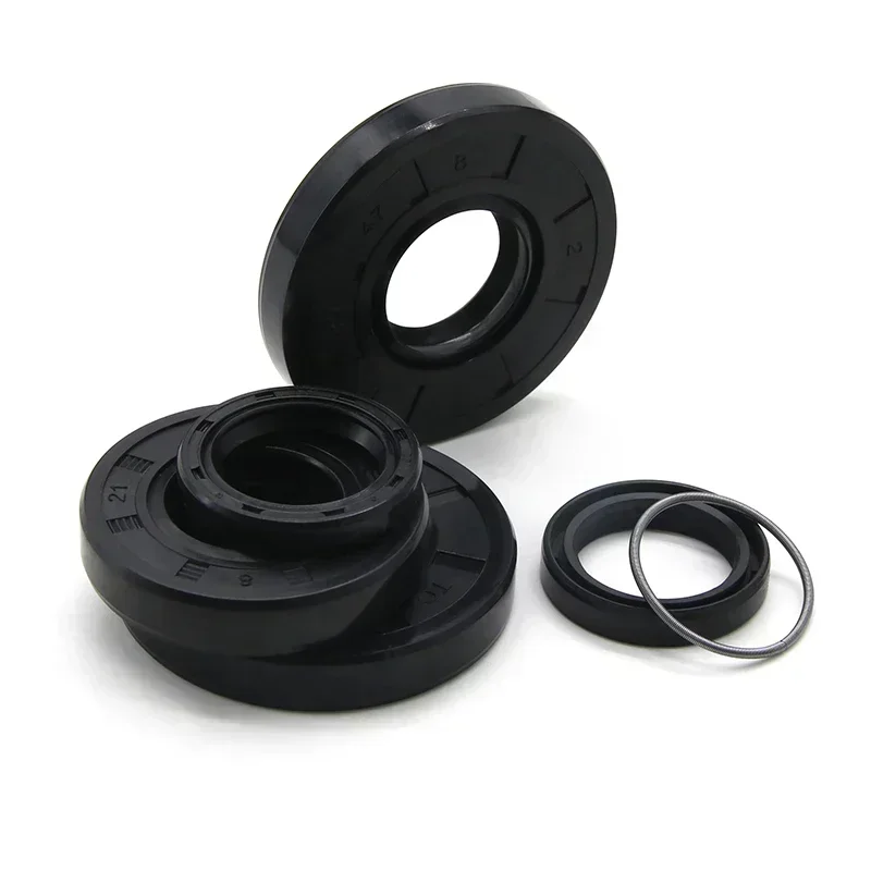 2/5 Uds sellos de aceite de marco NBR ID 20mm TC-20 * 27/28/30/32/34/35/37/38/40/42/45/47/50*5/6/7/8/10/12mm juntas de sello de goma de nitrilo