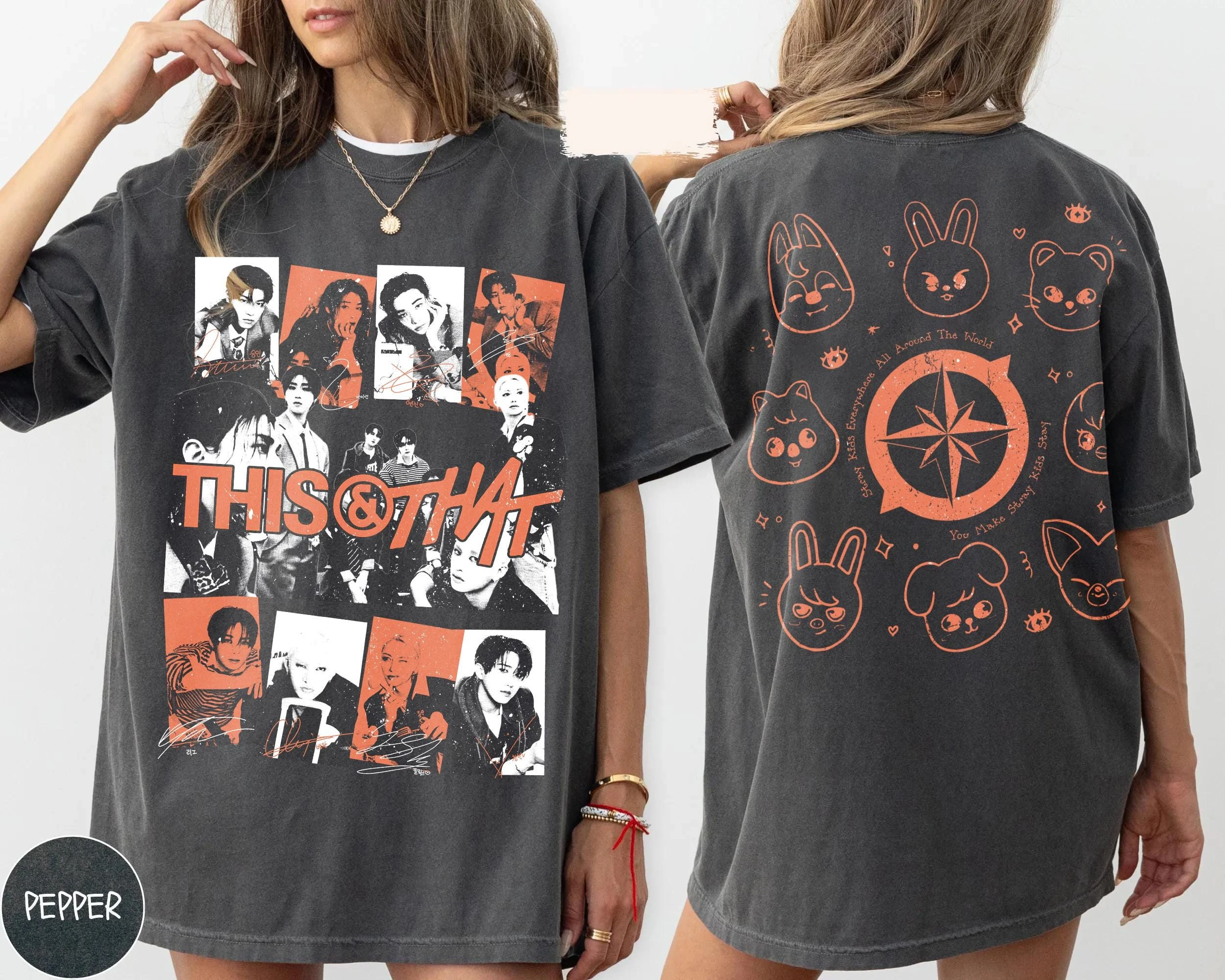 2026 Cartoon T-shirt Graphic T-shirt Trend Fans Around The World Unisex Short-sleeved T-shirt Y2k
