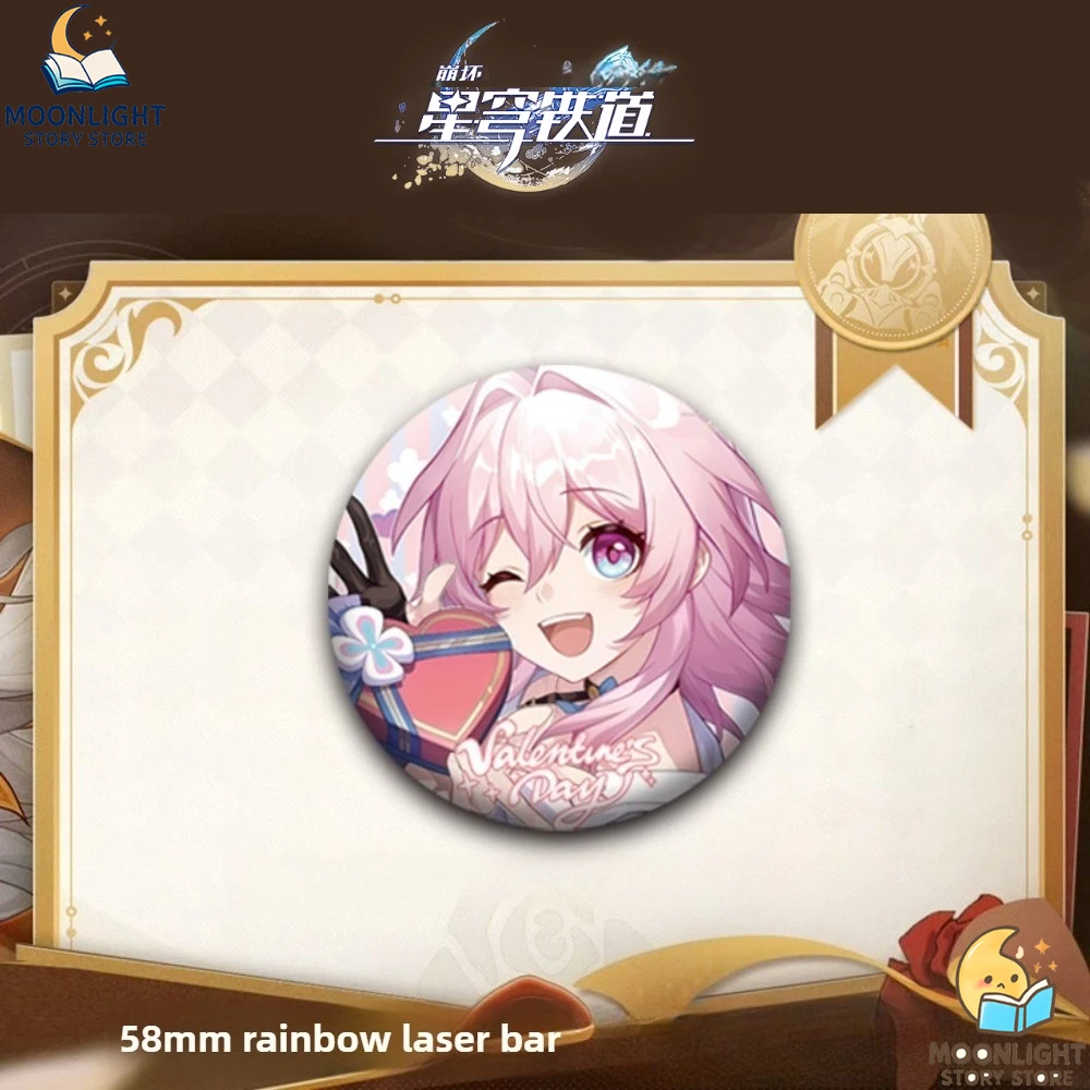 هونكاي: ستار السكك الحديدية أنيمي ميرش شارة اليراعات الفوضى روان مي دان هنغ هيرتا برونيا نيكولا حقائب الظهر زينة الملابس لمحبي