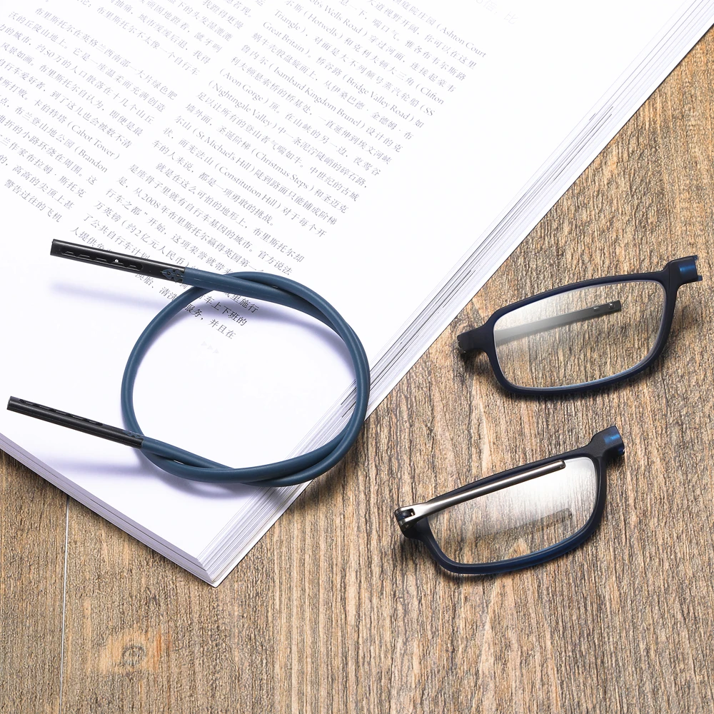 Hängende Stretch-Lesebrille Ultraleicht Anti-Ermüdung für Alterssichtigkeit, Unisex-Brille für Computerarbeit und Handarbeiten – Detail 16