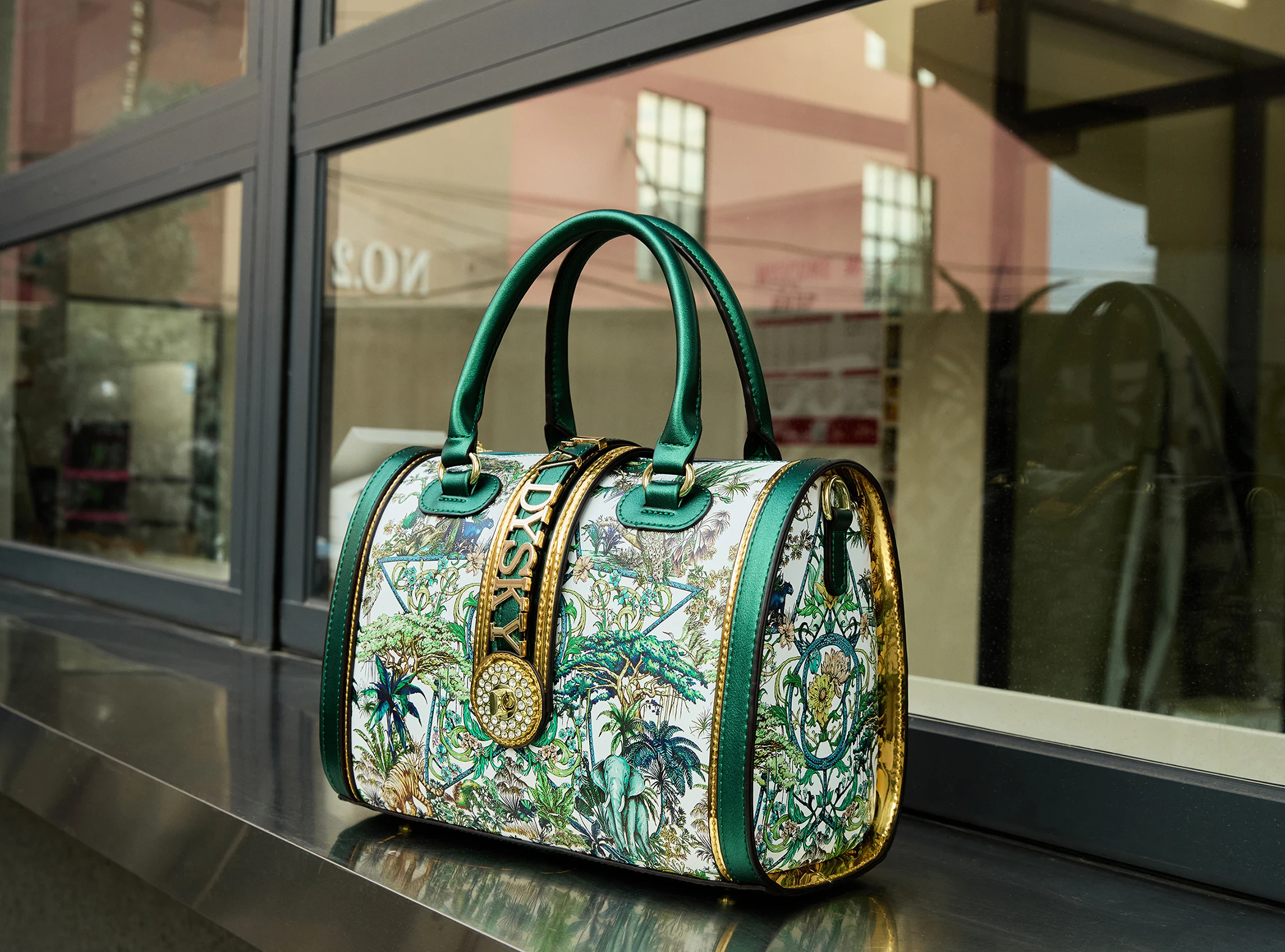 

Fashion Printed Handbag for Women Super Products Quality Ladies Bag Large Capacity Female Bag Trend Guangzhou Manufacturer 29 cm