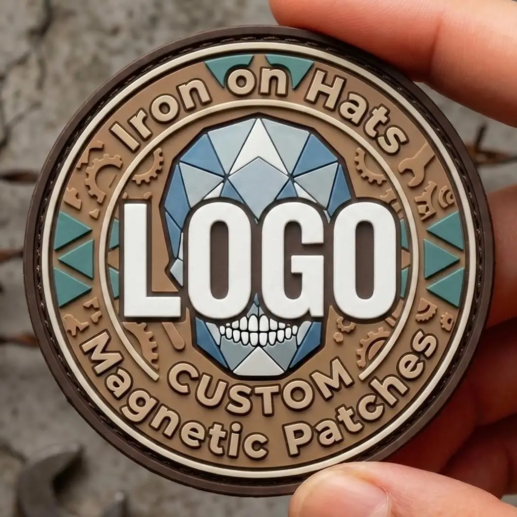 Custom 2D 3D PVC Rubber Morale Patches Portable Stickers for Clothes Backpack Bag Patch Sticker Accessories Iron on and hook