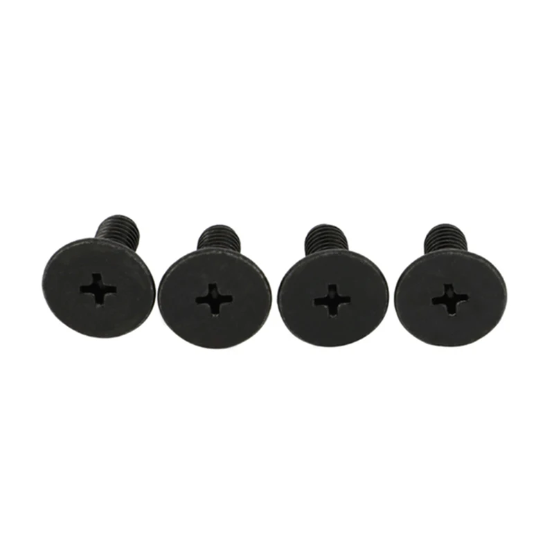 100PCS Black Phillips Large Flat Head Screw M1.2 M1.4 Thin Head Flat Head Screw Small Flat Head