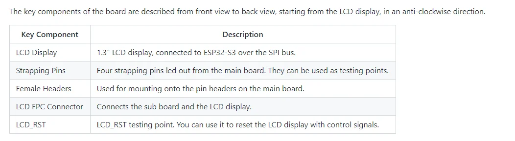 ESP32-S3-EYE aiot Entwicklungs board – Detail 4