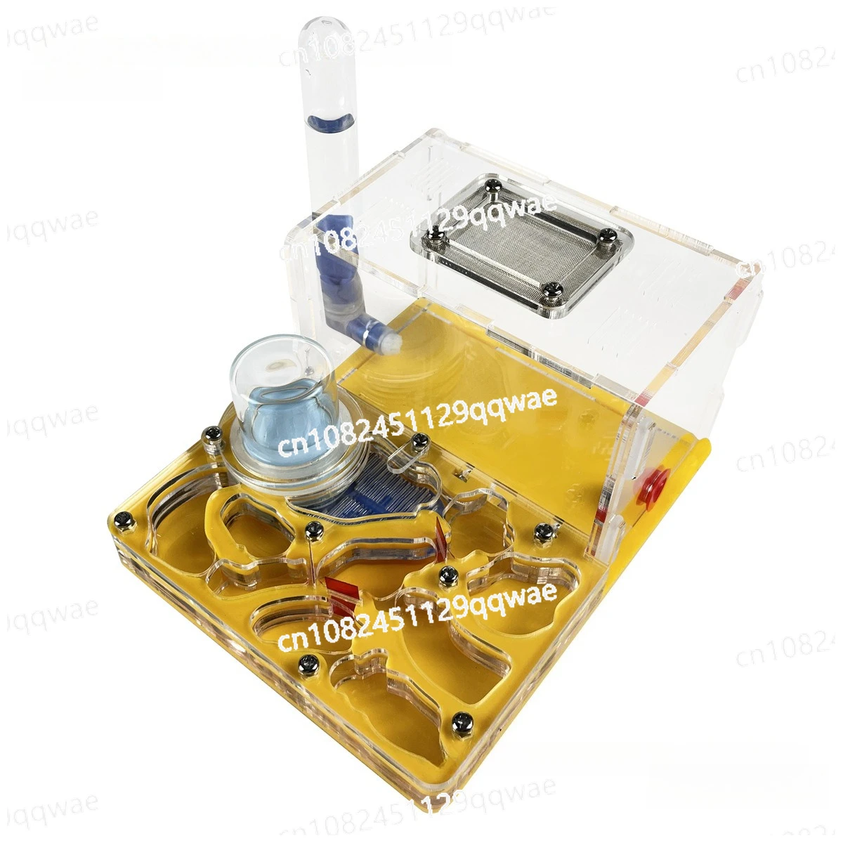 

L size plane design 9color available ant farm acrylic moisture with feeding area, insect ant villa pet advanced mania farm ants