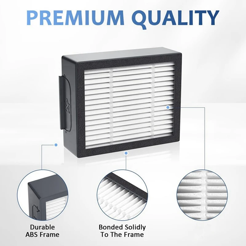 X17A 2025 NEW-6Pcs Replacement HEPA Filter For Irobot Roomba Series:E5 E6 E7 I1 I3 I4 I5 I6 I7 I8 J7 Vacuum Cleaners(NOT For J7+
