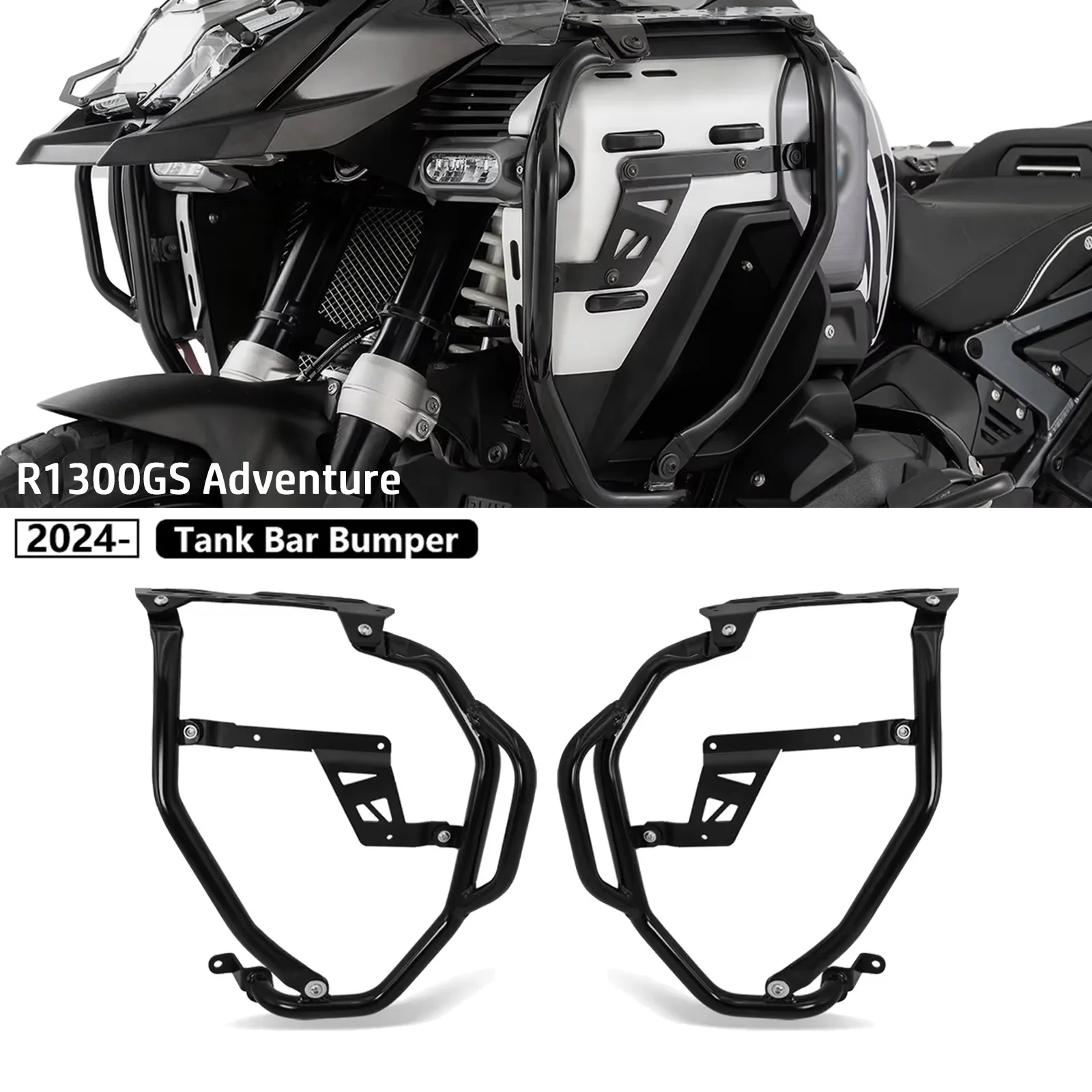 

2025 для BMW R1300GSA Защита бака двигателя R1300 GS ADV R 1300 GS МотоциклHighway Crash Bar Ultimate Pro Защитный бампер рамы