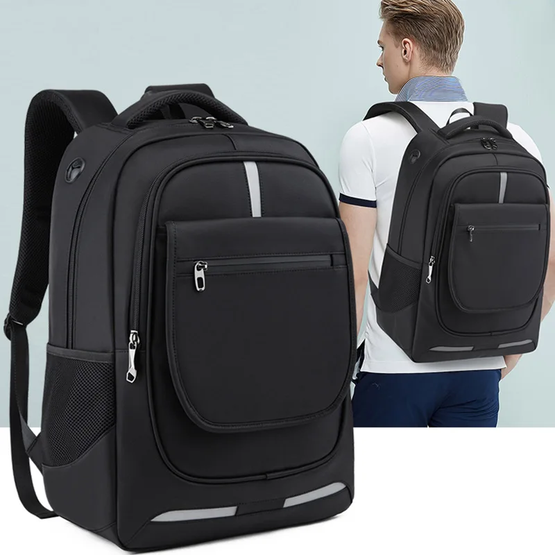 DC Computer Outdoor Multifunctional Student Backpack Schoolbag Men's Large Capacity Waterproof Travel Bag Lightweight Commuting