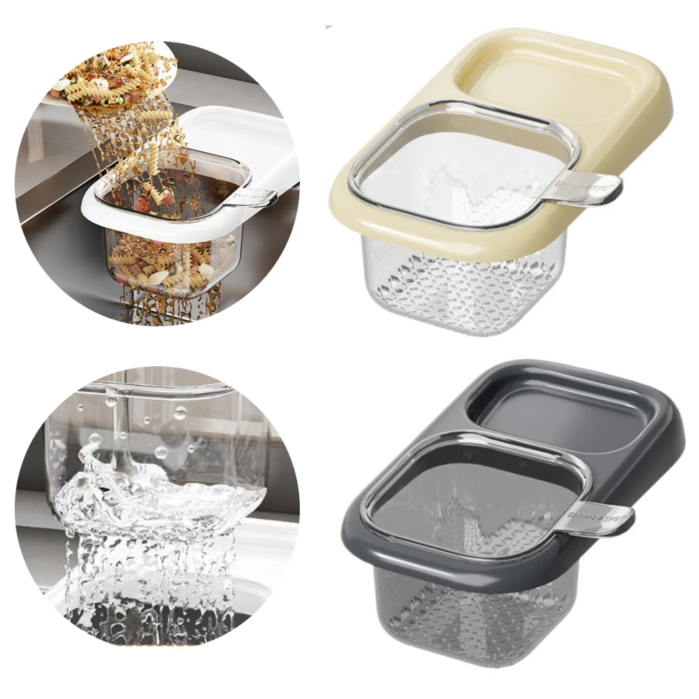 Sink Strainer Mesh Bag Hanging Strainer Basket Kitchen Sink Filter Rack Waste Garbage Net Shelf Garbage Bag Kitchen Gadge