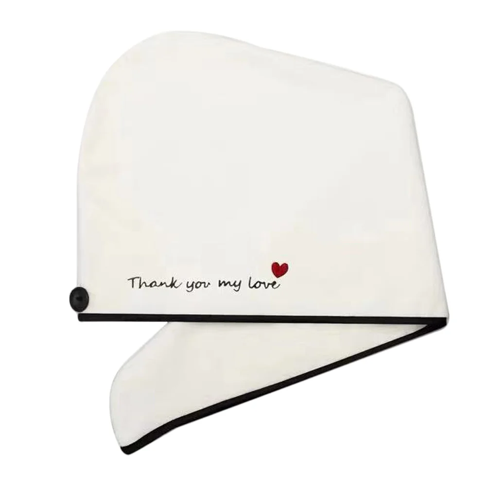 قبعة تجفيف الشعر للنساء لون عشوائي ماص سريع الجفاف منشفة استحمام حمام الحمام سريع الجفاف غطاء ماص للشعر #4