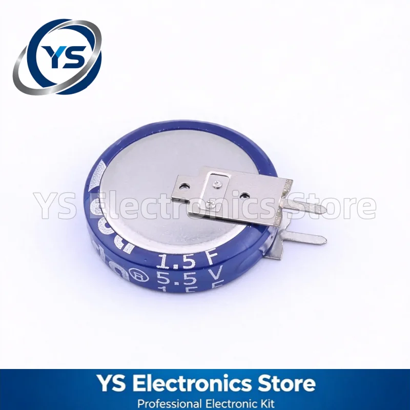 2pcs/lot 5.5V 1.5F V Type Terminal CDA CEN5R5155VF-ZG CEN Series Super Capacitor Ultra Farad Capacitors New High Quality