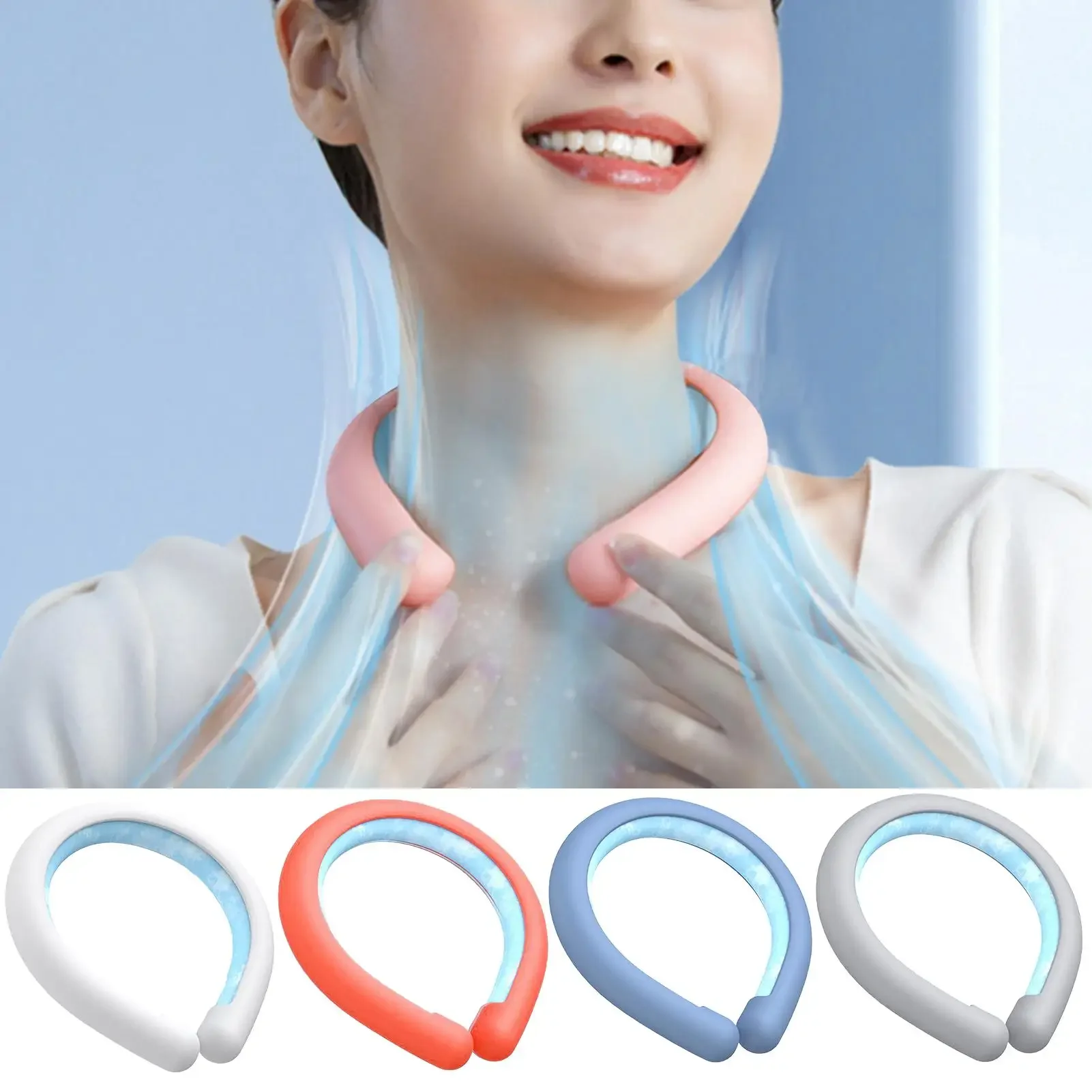 Wearable Cooling Neck Wraps Reusable Cooling Neck Wraps for Heat Extreme Wearable Tube for Summer
