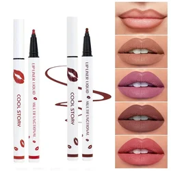 8 Colors Lipstick Pencil Matte Velvet Waterproof Long-lasting Non-stick Cup Lip Stick Sexy Rose Red Automatic Lip Liner Makeup