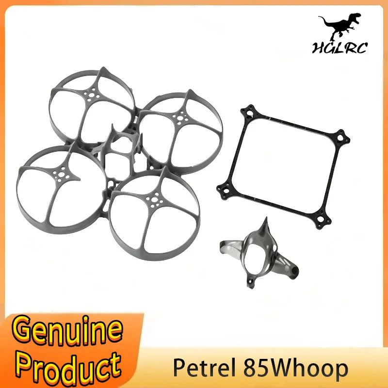 HGLRC Petrel 85Whoop Ultra-light Indoor Frame for FPV Freestyle 75mm Tinywhoop 1S 2S Drones DIY Parts