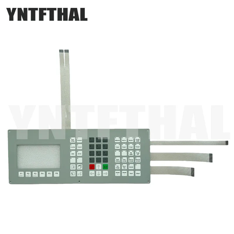 

Button for the plate collector and button for the folding machine