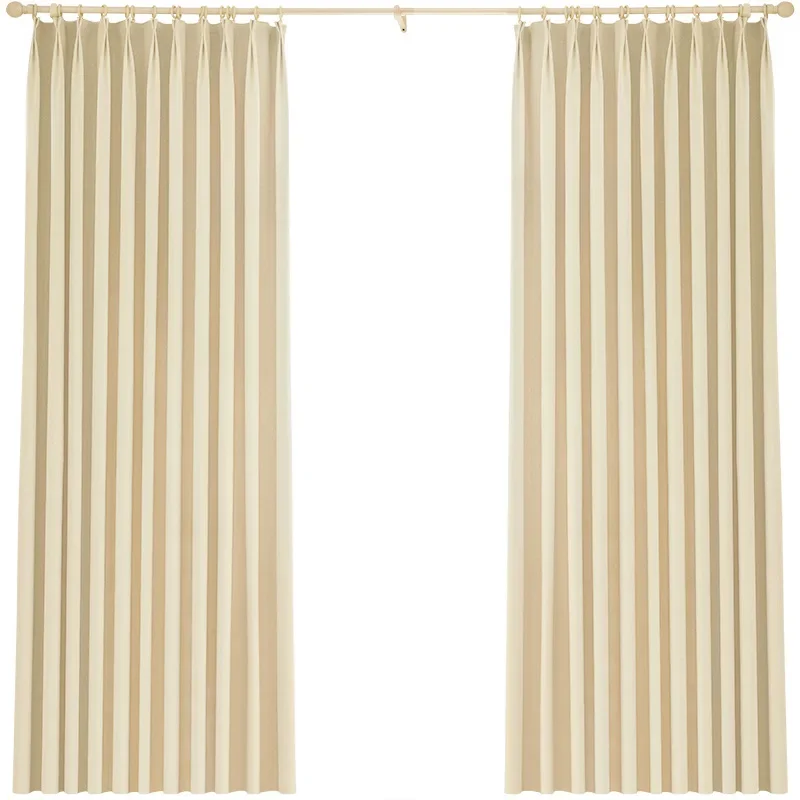 (80) Customized New High-end Jacquard Chenille Curtains High Blackout Curtains