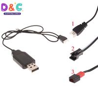 New 3.7V Battery Usb Charger Sm-2p Jst Xh2.45 X5 For Rc Helicopter Quadcopter Toy