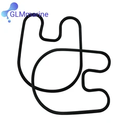 21802 Exhaust Y-Pipe Gimbal Seal Gasket O-ring For MerCruiser Alpha 1 Bravo 1 2 3 Replace SEI Marine 9F-116-07 GLM 86217