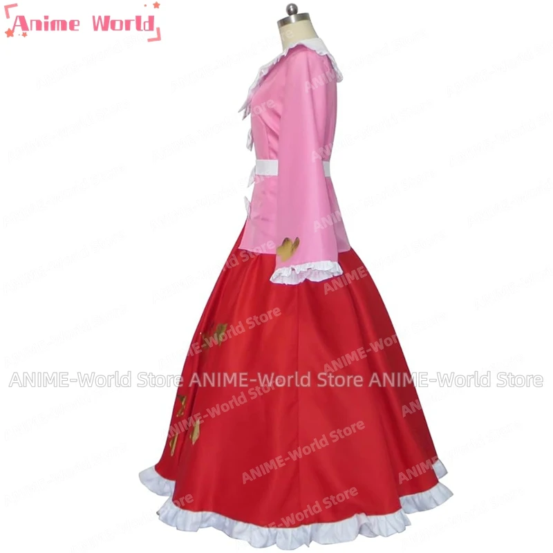 "Custom Size" Anime Touhou Project Kaguya Houraisan Outfit Jurk Cosplay Kostuum Lolita Jurk Carnaval Halloween Pruik Kerst