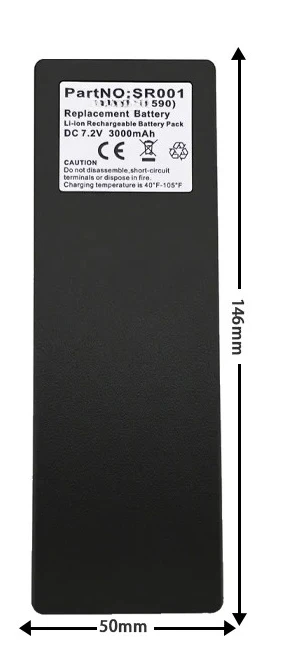 New for Scanreco 590 Remote Control Battery SR001 7.2V 3000mAh