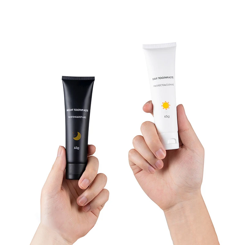 Aktivkohle Zahnpasta Reinigung Mundhöhle erfrischenden Atem entfernen Zahn flecken und Zahnstein Tag Nacht Zahnpasta
