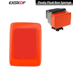 For GoPro Floaty Float Box Sponge With Adhesive For GoPro Hero 13 12 11 10 9 8 DJI Action 5 4 3 Insta360 X4 X3 AKASO SJCAM EKEN