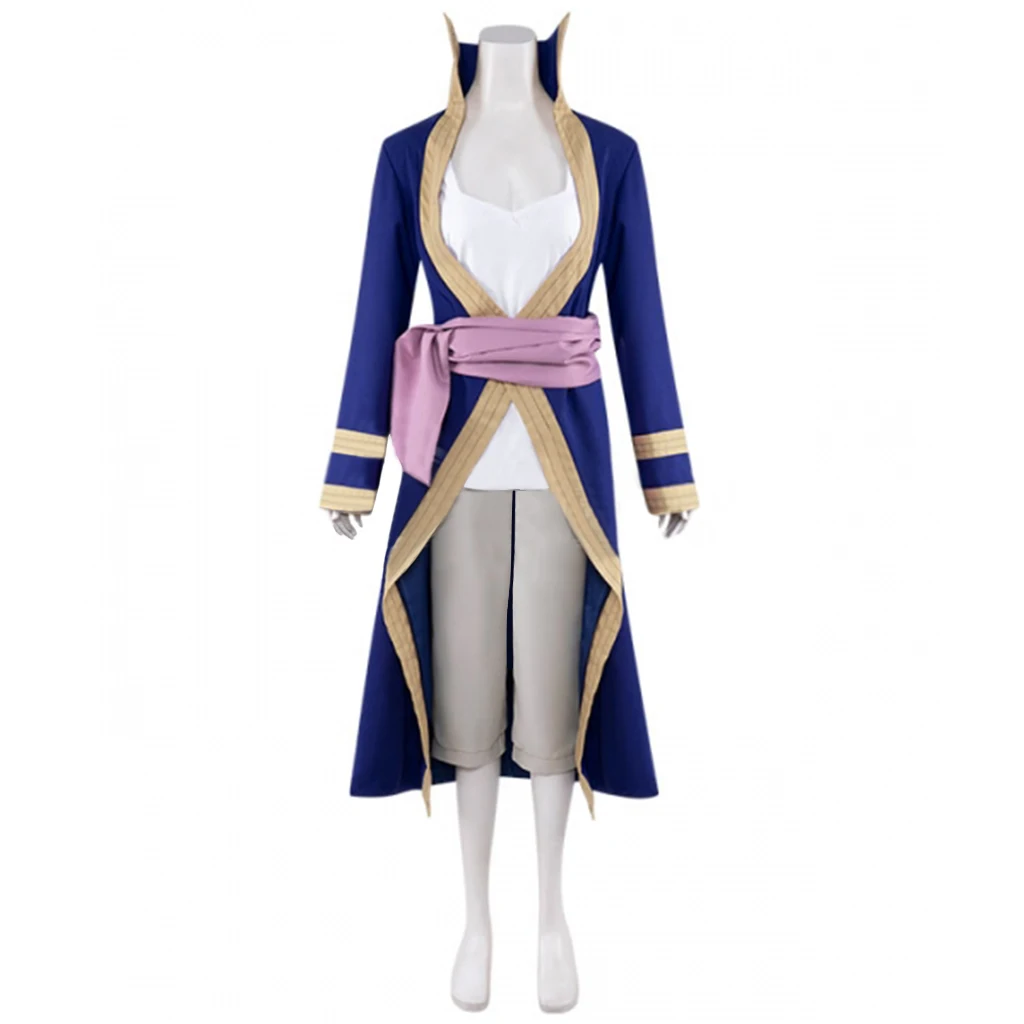 Anime Mereoleona Cosplay Costume Women Mereoleona Vermillion Uniform Outfits with Cloak Cape Full Set Custom Made