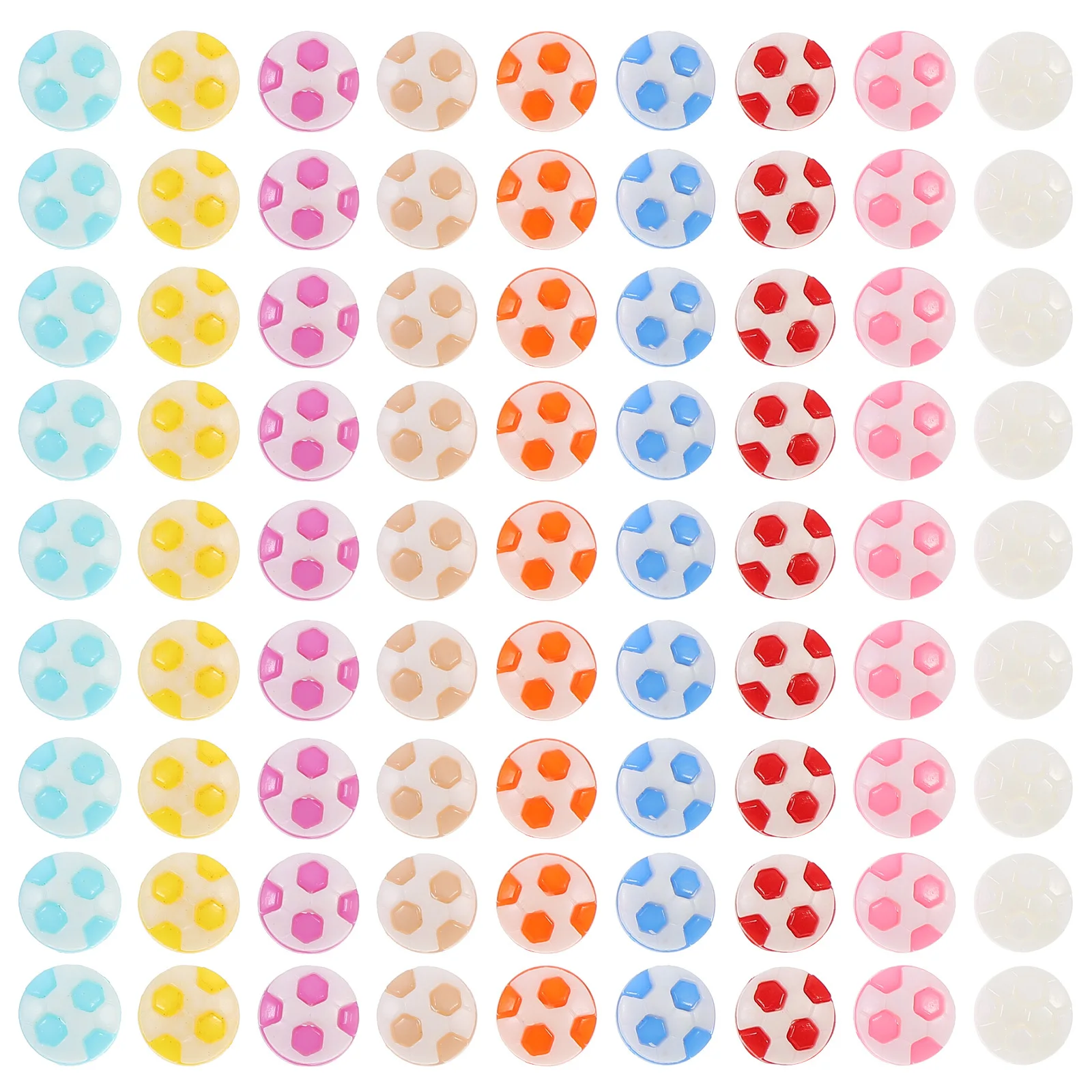 

Football Buttons Diy for Crafting Small Crafts Shaped Clothing Accessories Shirt Decorative Sewing