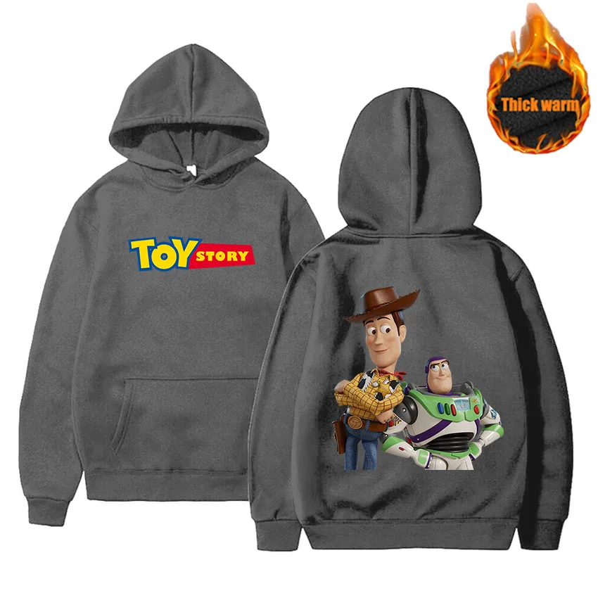 Toy Story Woody Women Men Casual Pullovers Hoodies Autumn Winter Long Sleeve Sweatshirt Streetwear Hooded Sweatshirts