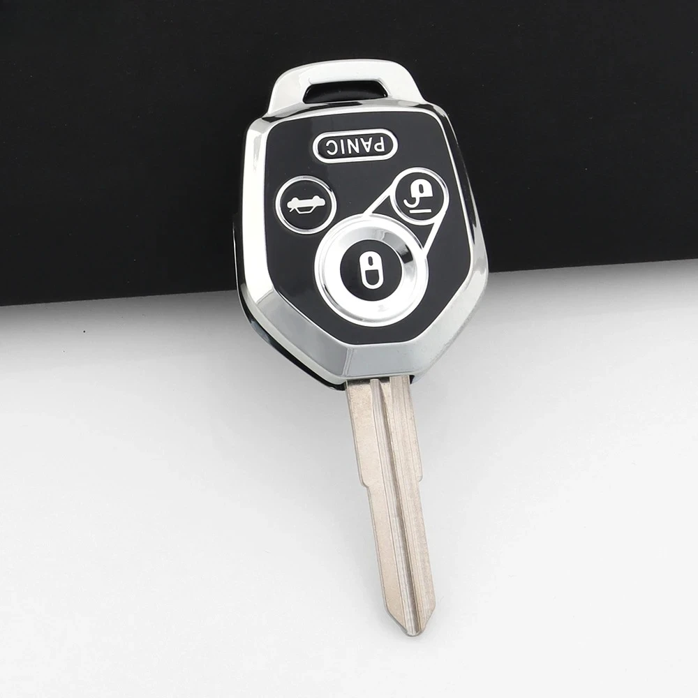 

NEW TPU Car Key Case Fob Cover For Subaru 2008-2023 Crosstrek Forester Impreza Legacy Outback Tribeca WRX STI Crosstrek Ascent